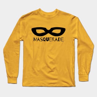 Black Mask - Masquerade Long Sleeve T-Shirt